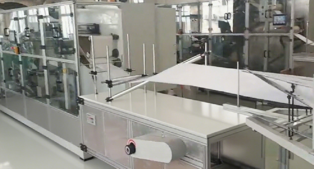 四折一次性床单机