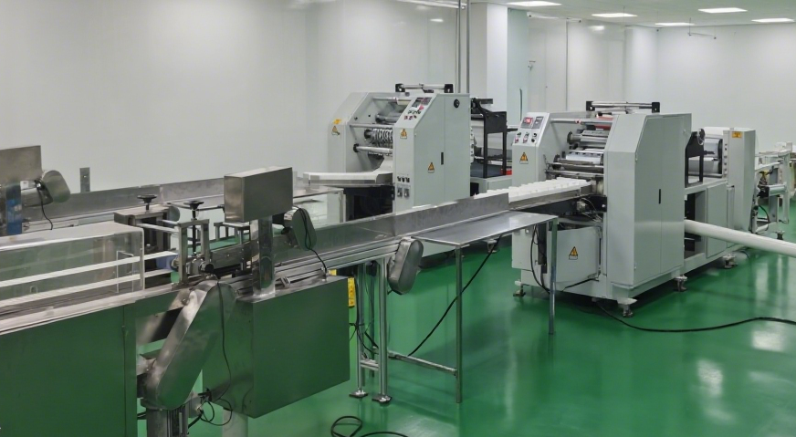 厕所纸清洁湿巾折叠机生产线