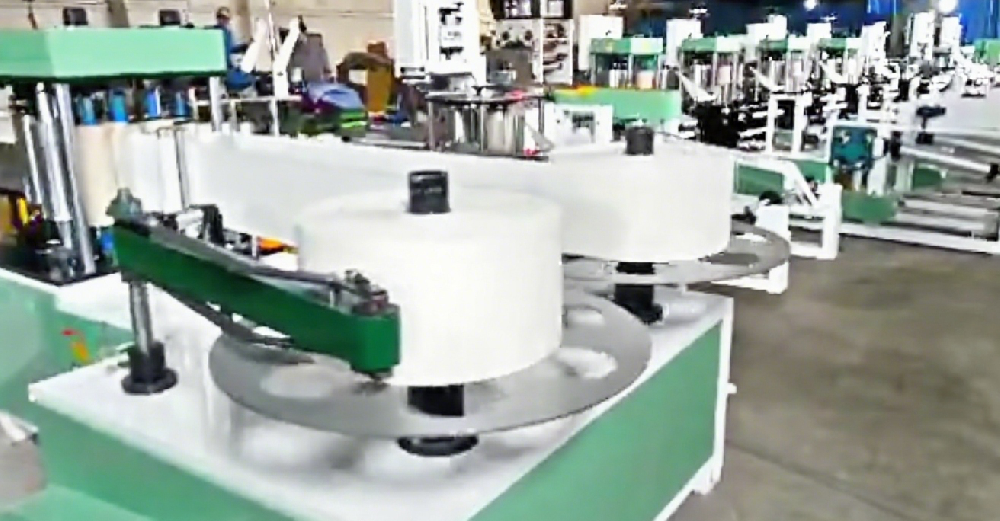 连点抽取式互扣折叠机