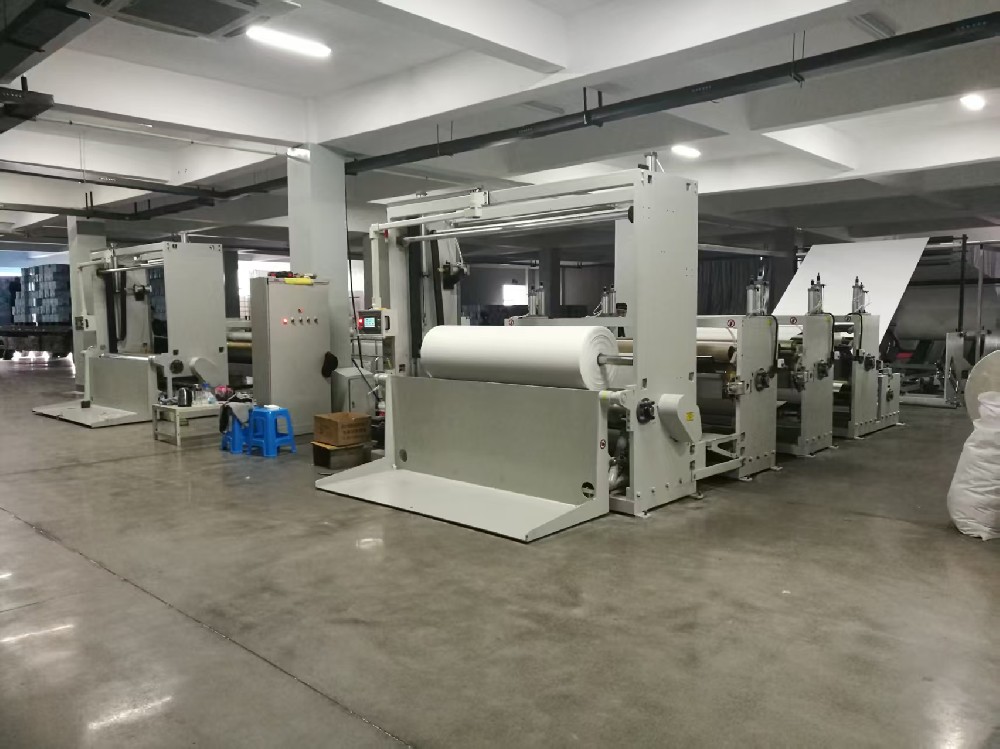 无纺布一米双面涂布机2