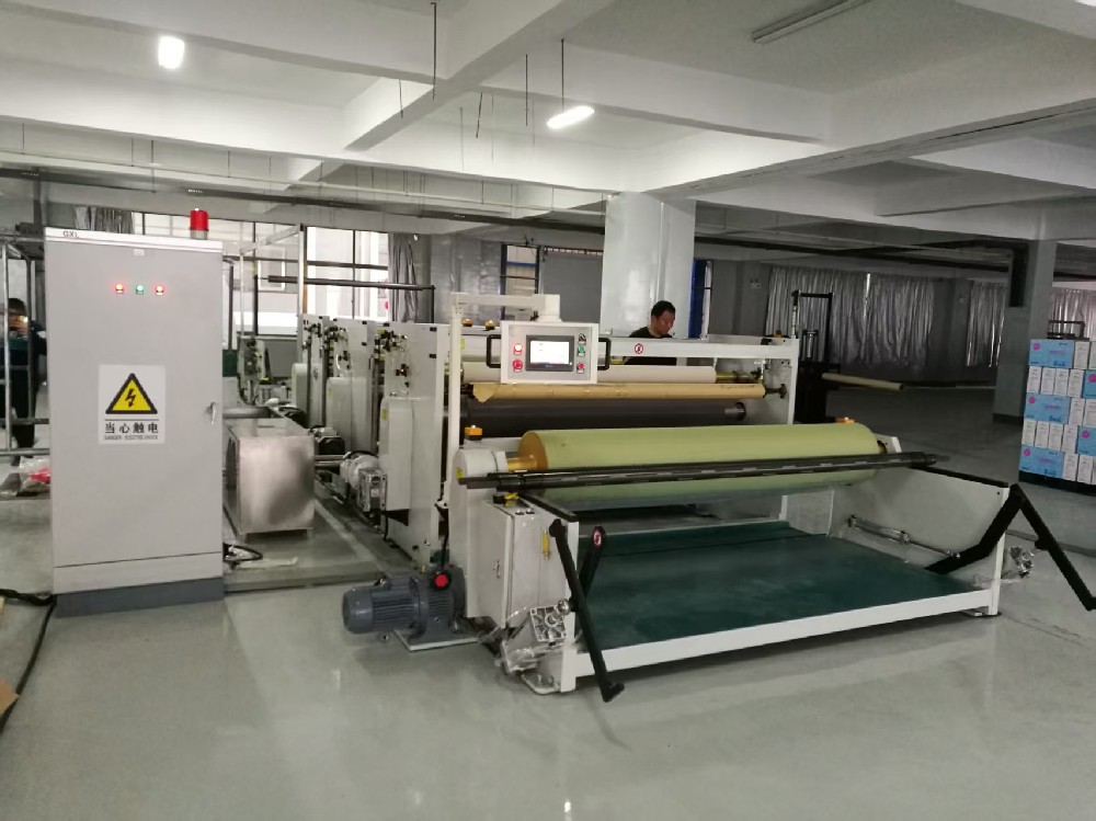 无纺布一米双面涂布机4